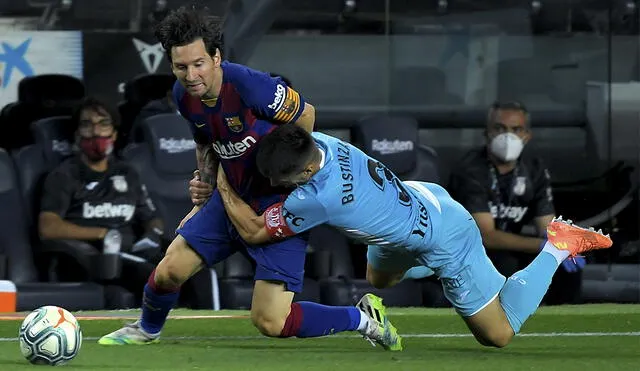Lionel Messi podría marcar su gol 700 durante el Barcelona vs Sevilla. Foto: AFP