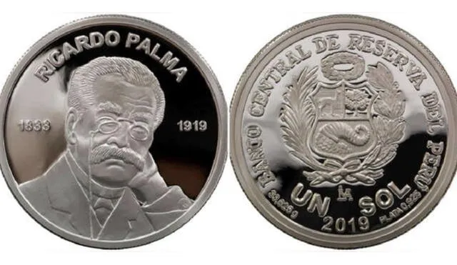 moneda Ricardo Palma