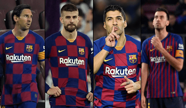 Sin Lionel Messi ni los referentes: el 11 renovado del Barcelona. Foto: AFP