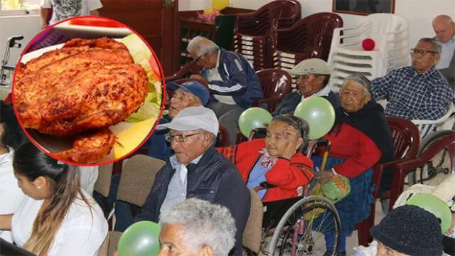 Ancianos venderán polladas para que albergue donde viven no cierre [VIDEO]