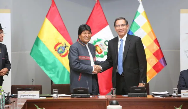 Gabinete Binacional Martin Vizcarra y Evo Morales