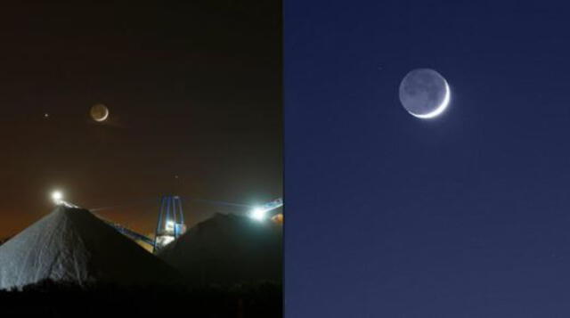 La Luna, Venus y Júpiter alineados: fenómeno astronómico sucede después de 24 años [FOTOS]