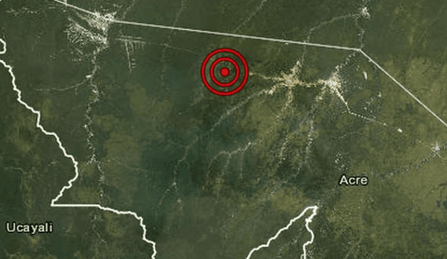 IGP: Ucayali sintió fuerte sismo de 7.2 grados