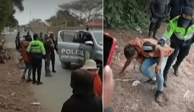 Fueron trasladados a posta médica de Huanchaco. Foto: captura/Canal N