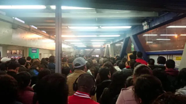 Perú vs Chile: estaciones del Metropolitano colapsaron por partido