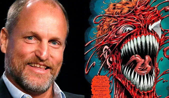 Venom 2: Revelan posibles aspecto de Woody Harrelson como Carnage