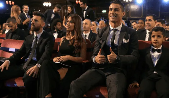 Viral: La mirada del hijo de Cristiano Ronaldo a Lionel Messi que ha dado la vuelta al mundo [FOTO]