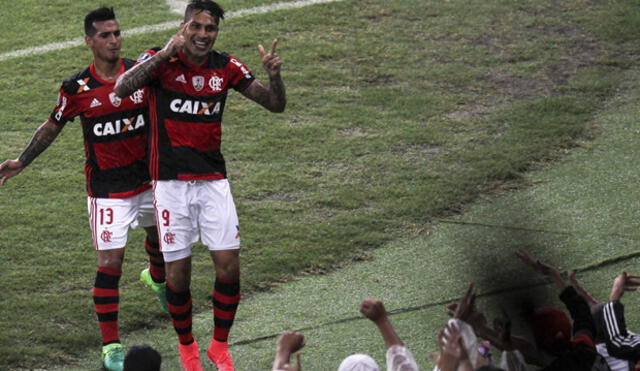 Goles y resumen: Flamengo derrotó a Paranaense por 2 a 1 con gran actuación de Guerrero y Trauco en la Copa Libertadores [VIDEO]