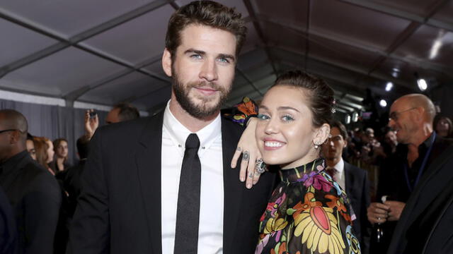 Miley Cyrus se burla de matrimonio con Liam Hemsworth en Instagram.