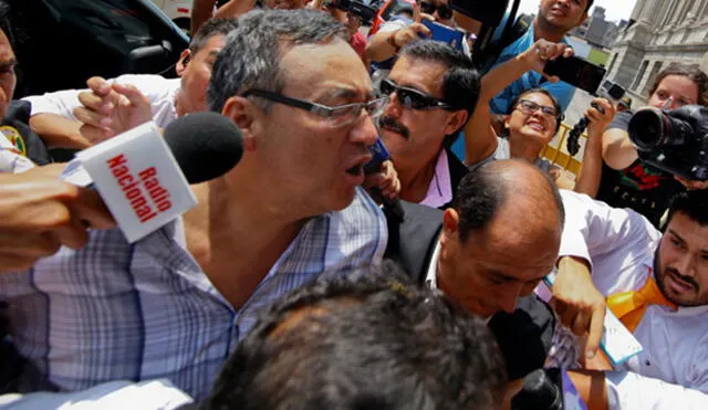 Exviceministro Jorge Cuba fue recluido en el penal Piedras Gordas