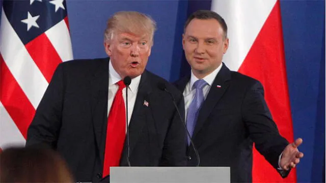 Donald Trump anunciará mañana importante acuerdo militar con Polonia