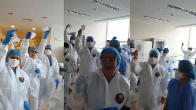 Enfermeras aseguran que no se niegan a trabajar, pero exigen condiciones dignas. (Foto: Captura de video)