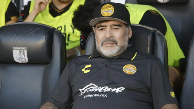 Así respondió Diego Maradona tras eliminación de Dorados de Sinaloa en Copa MX