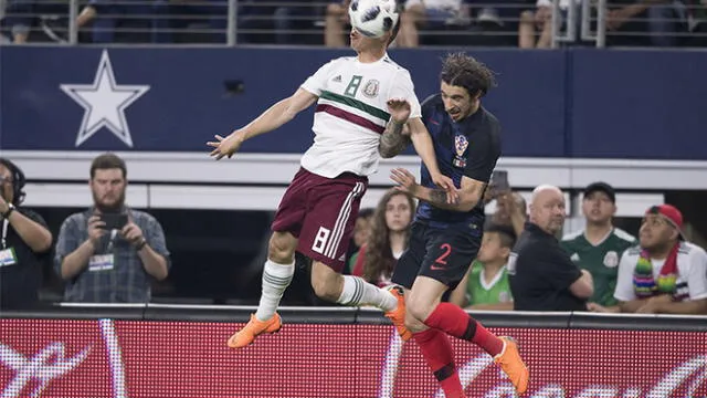 México cayó por la mínima diferencia ante Croacia en duelo por fecha FIFA [GUÍA TV]
