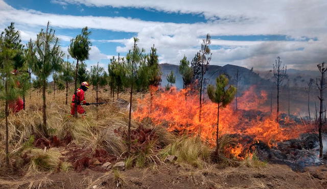 Equipamiento aseguraría la intervención y seguridad de los bomberos. Foto: Compañía de Bomberos n.º 59 Cajamarca