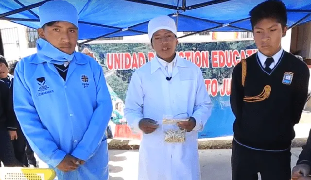 Escolares de Puno producen "chizitos" de cañihua para combatir la anemia [VIDEO]