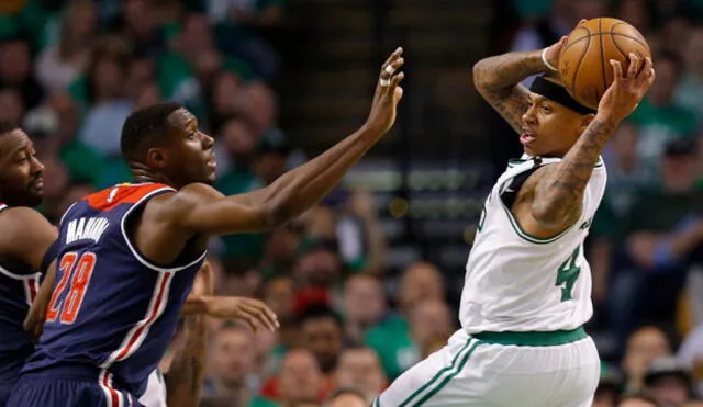 Playoffs NBA: Celtics derrotaron a Wizards y lideran la serie 3 a 2 por las semifinales de la Conferencia Este