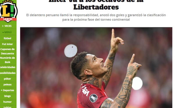 La reacción de la prensa internacional tras doblete de Paolo Guerrero [FOTOS]