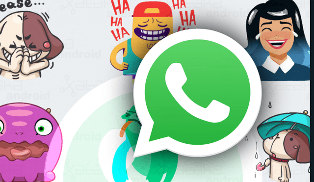Los stickers de WhatsApp ya no podrán pesar más de 1MB. Foto: Captura.