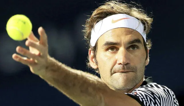 Roger Federer debutó con el pie derecho en ATP de Dubai tras vencer al francés Paire