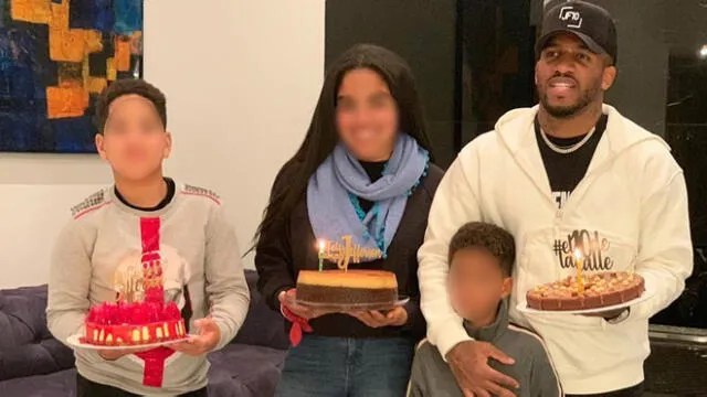 Jefferson Farfán se luce al lado de sus hijos en España