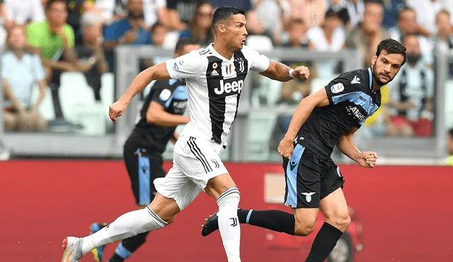 Juventus, con Cristiano Ronaldo en cancha, ganó 2-0 a Lazio por la Serie A [GOLES]