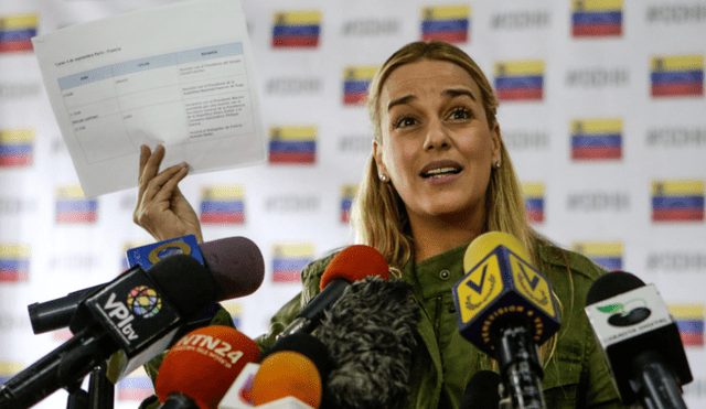Venezuela: Tintori confirma que se pedirá la libertad plena de Leopoldo López