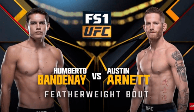 Humberto Bandenay perdió por decisión unánime en el UFC Argentina