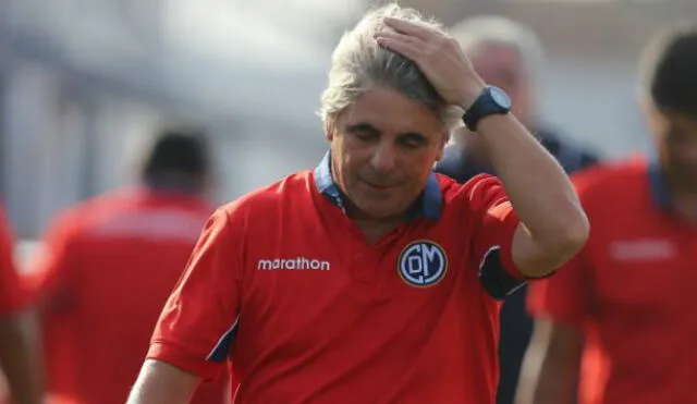 Marcelo Grioni dejó de ser técnico de Deportivo Municipal
