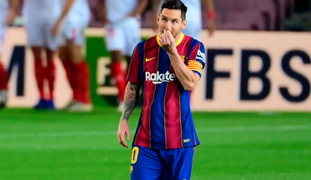 Lionel Messi estuvo cerca de irse del FC Barcelona antes del comienzo de la temporada 2020-21. Foto: AFP.