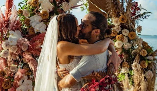 Diego Torres contrajo matrimonio con Débora Bello, la madre de su hija. Foto: Instagram