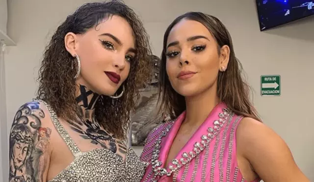 Belinda y Danna Paola compartieron fotos de su encuentro en los Spotify Awards. (Foto: El Informador)