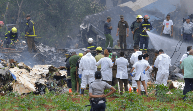 Cuba: A 110 aumenta la cifra de muertos por accidente de avión [VIDEO]