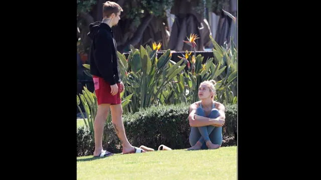 Justin Bieber y Hailey Baldwin son captados discutiendo en la vía pública