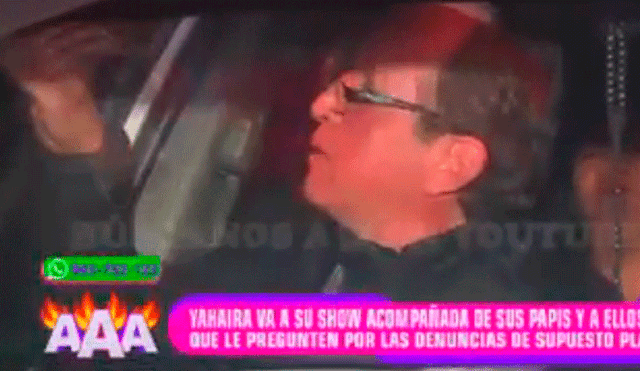 Padre de Yahaira Plasencia reaccionó agresivamente con reportero de 'Amor, Amor, Amor' [VIDEO]