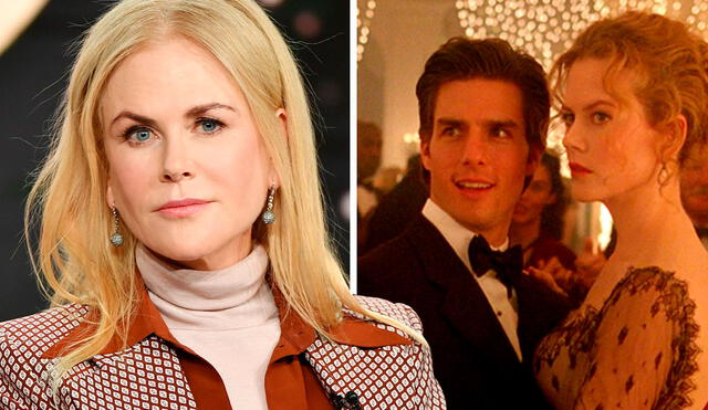 Nicole Kidman reveló cómo vivió su matrimonio con Tom Cruise durante el rodaje de la película  Eyes wide shut en 1999. Crédito: fotocomposición JB | La República