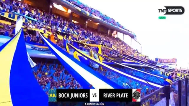Boca Juniors vs River Plate: así fue la impresionante entrada de los equipos a La Bombonera [VIDEO]
