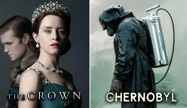 Chernoby y The Crown quedan nominadas en los Premios BAFTA. Créditos: composición