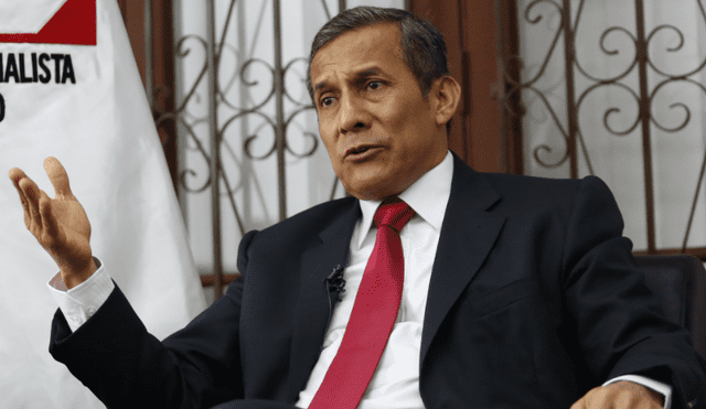 Ollanta Humala cuestiona al Congreso por "interferir" en la administración de justicia