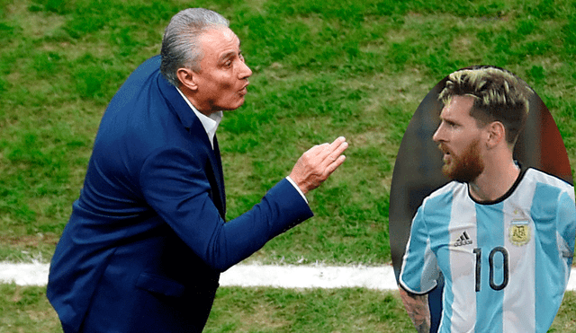 Tite hace inesperada confesión previo al Argentina vs. Brasil.