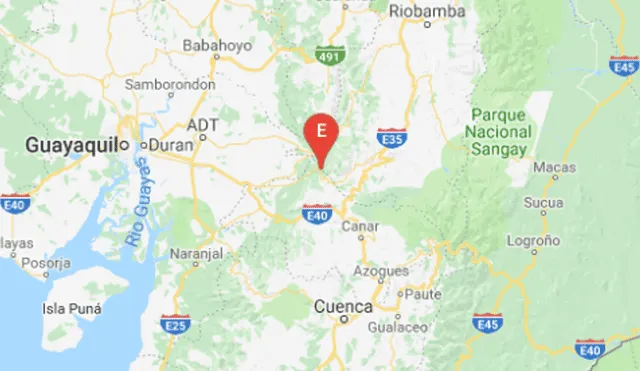 Sismo de 6,6 sacude la ciudad de Guayaquil en Ecuador