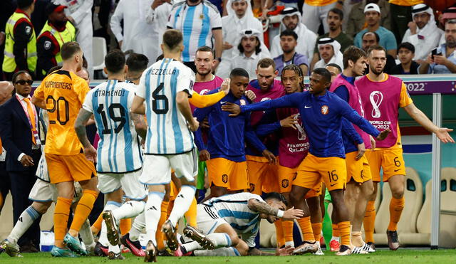 Argentina venció en penales a Países Bajos luego de empatar 2-2 en el tiempo reglamentario. Foto: EFE