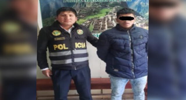 Detienen a sujeto que golpeó a puñetazos y patadas a su madre en Cusco.