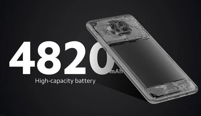 Xiaomi Mi 10 Lite 5G tiene una batería de 4820 mAh. Foto: Xiaomi.