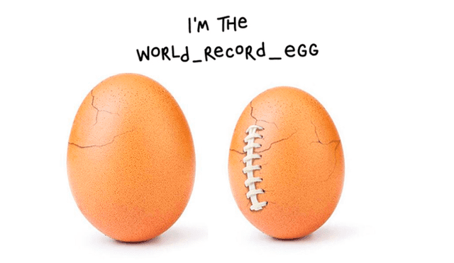 Instagram: razón por la que un huevo rompió récord de "likes" en la famosa red social [VIDEO]