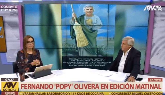 Milagros Leiva pasa incómodo momento luego que Fernando Olivera abandonara entrevista