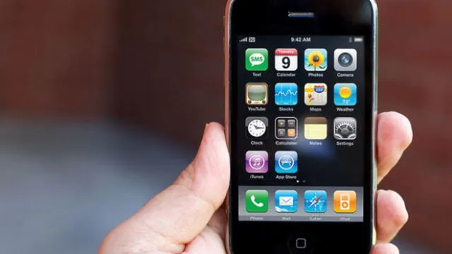 El iPhone 3G vio la luz el 9 de junio de 2008.
