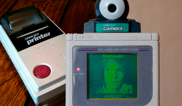 Padre cuenta que le tomó una fotografía en 1999, usando la conocida Game Boy Camera.
