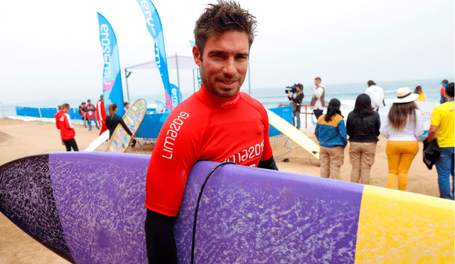 El surfista peruano obtuvo la medalla de oro en surf modalidad Longboard Masculino en los Juegos Panamericanos 2019.