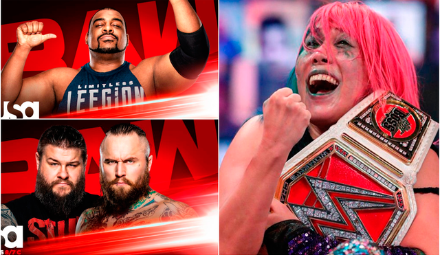 Sigue aquí EN VIVO ONLINE una nueva edición de Monday Night Raw tras los resultados de SummerSlam 2020. | Foto: WWE